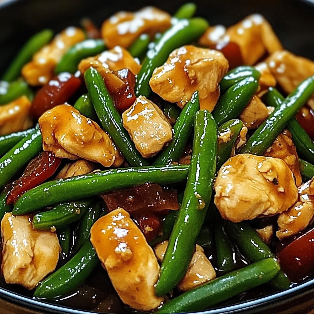 Chicken and Green Bean Stir-Fry: Quick and Delicious Dinner!