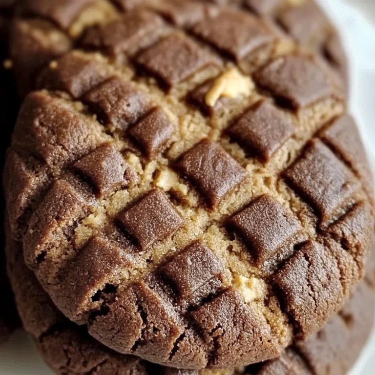 Chocolate Peanut Butter Cookies