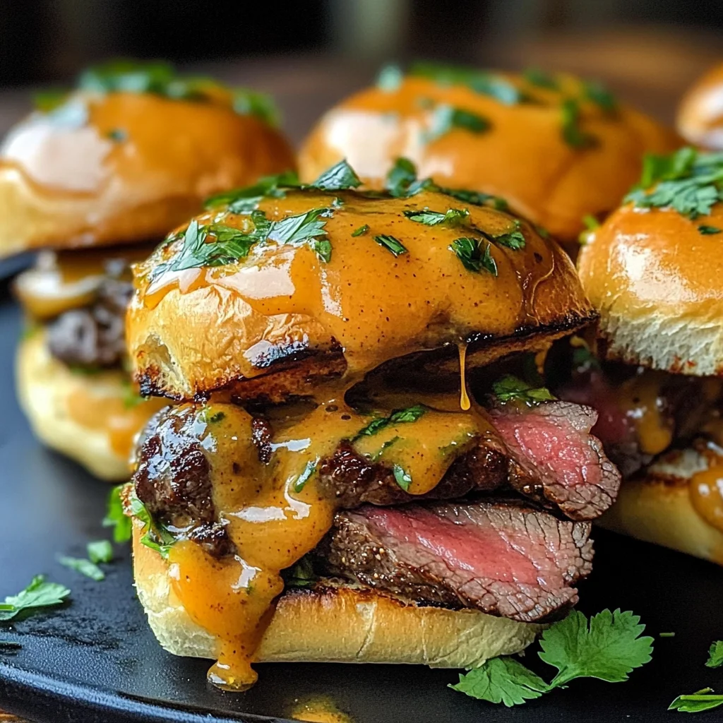 Cowboy Butter Steak Sliders