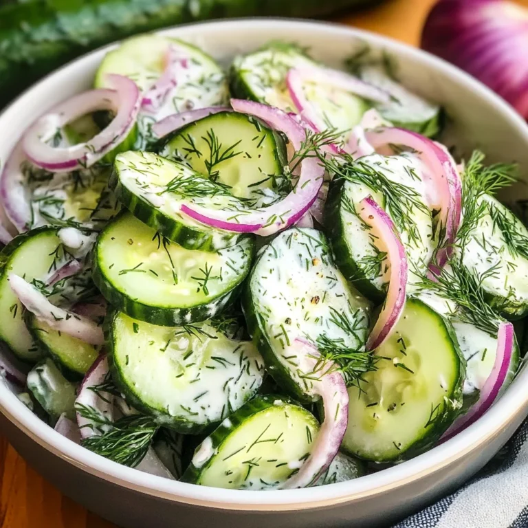 Cucumber Dill Salad