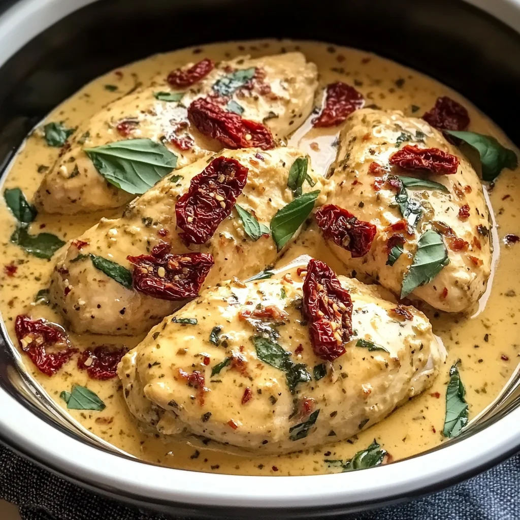 Dump & Go Crockpot Marry Me Chicken