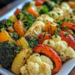 Garlic Roasted Vegetables