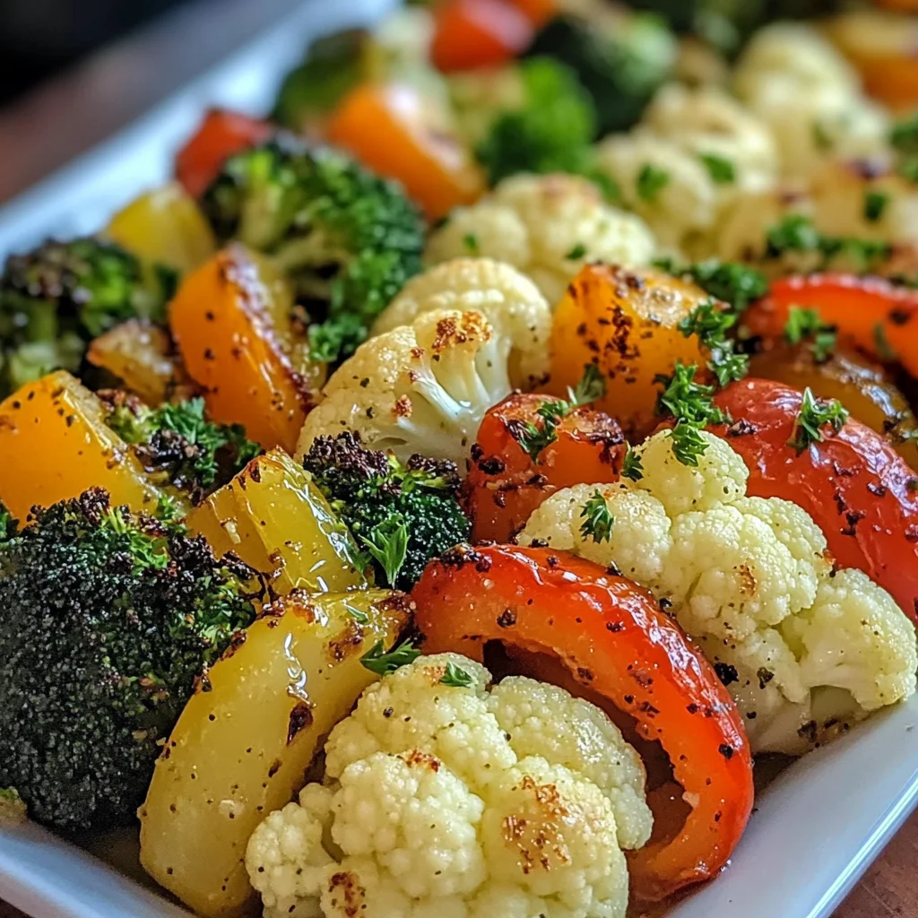 Garlic Roasted Vegetables