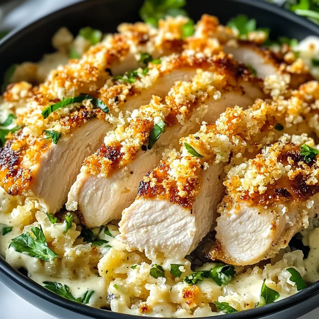 Melt In Your Mouth Caesar Chicken