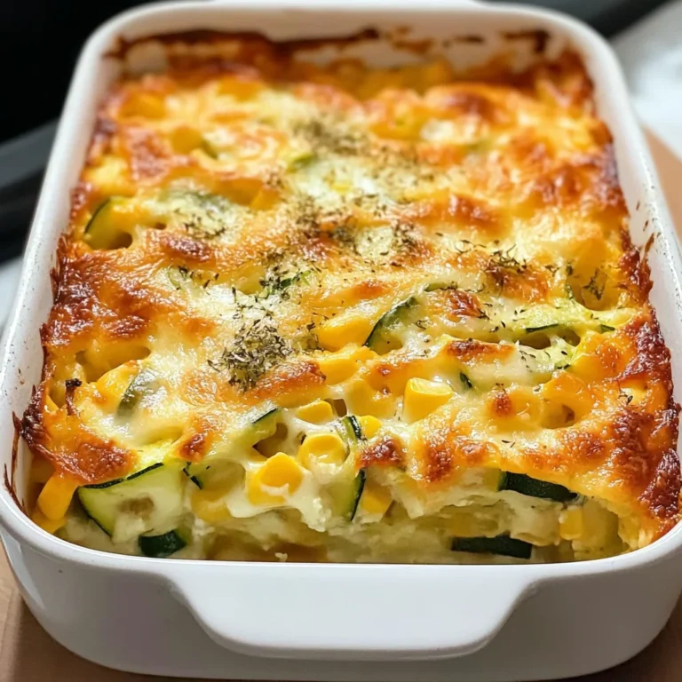 Savory Garden Zucchini Casserole - Alrightwithme