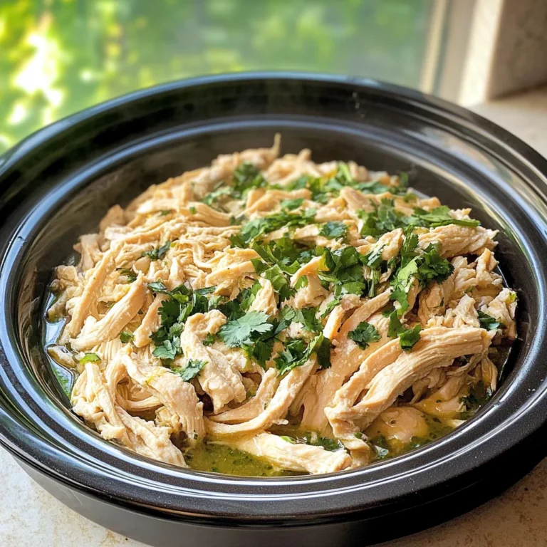 Slow Cooker Cilantro Lime Chicken