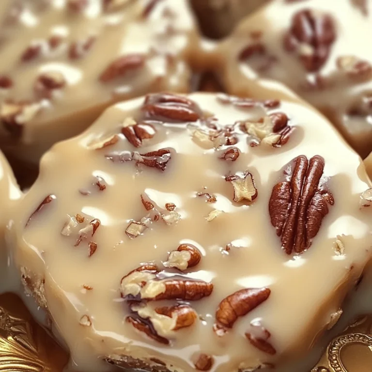 Vanilla Pecan Pralines