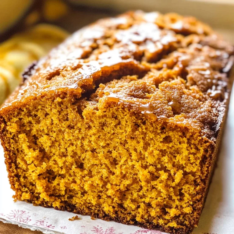 Vanilla Pudding Pumpkin Bread