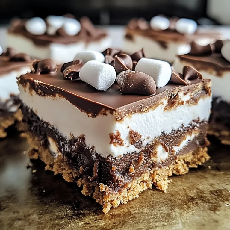 Chocolate Marshmallow Cookie Bars