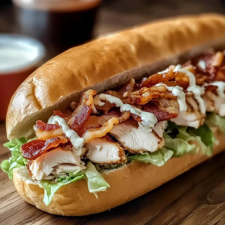 Chopped Chicken Bacon Ranch Sub: An Amazing Ultimate Recipe