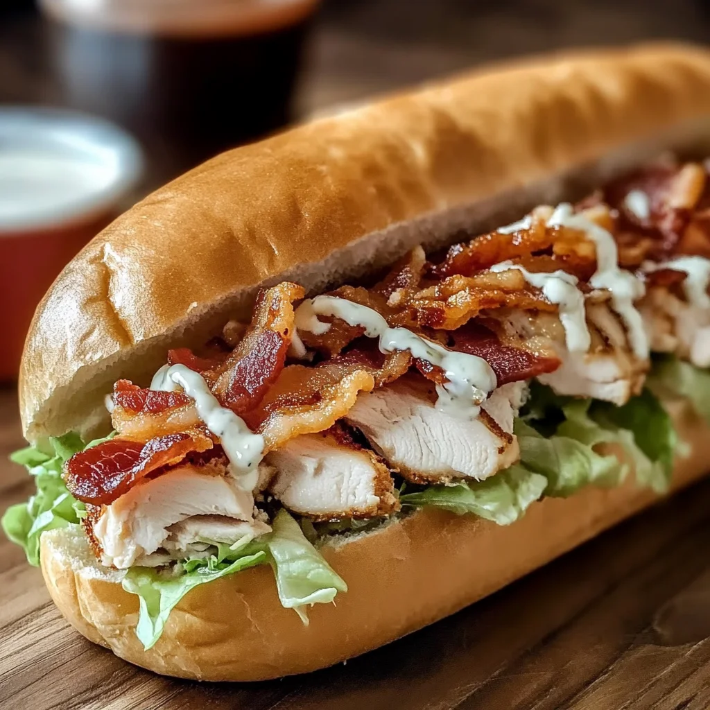 Chopped Chicken Bacon Ranch Sub: An Amazing Ultimate Recipe