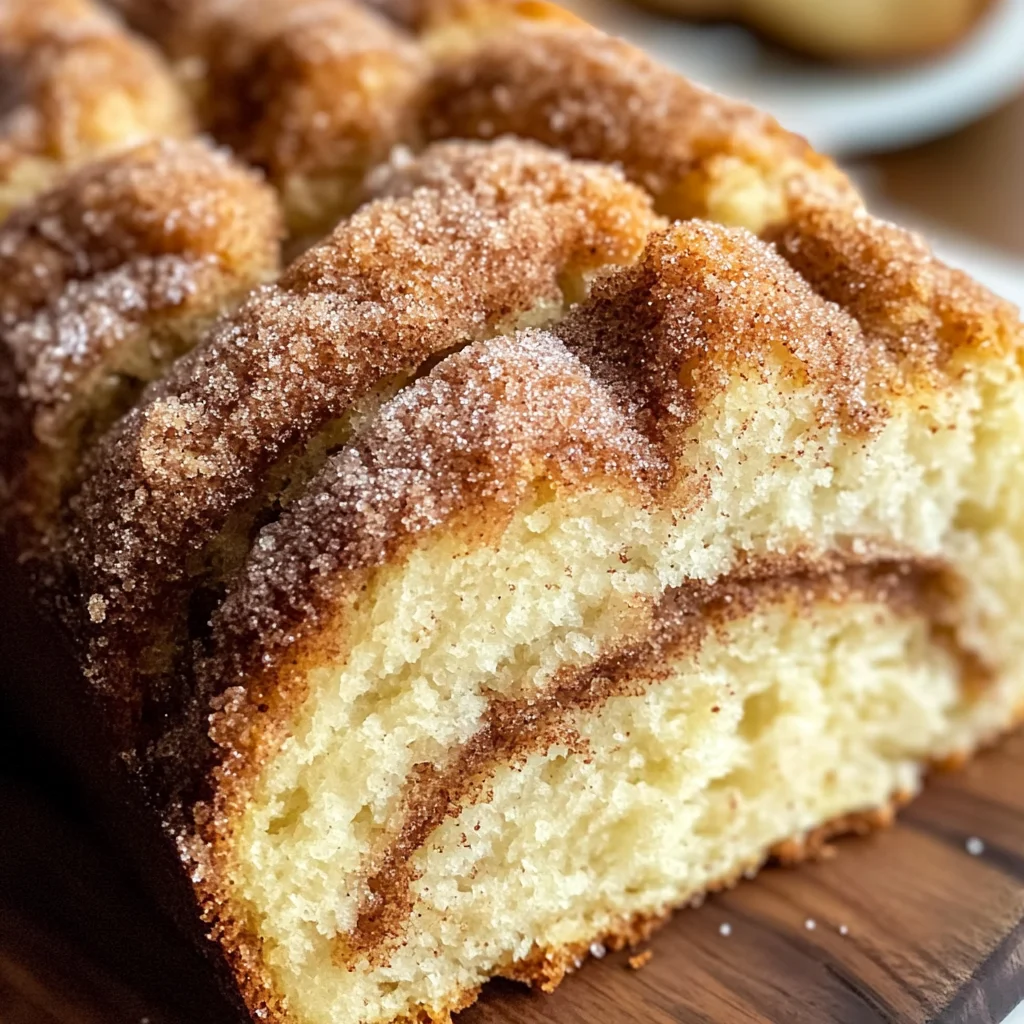 Cinnamon Sugar Donut Bread: A Sweet Delight Awaits!