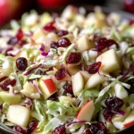 Cranberry Apple Coleslaw: A Delicious & Healthy Recipe