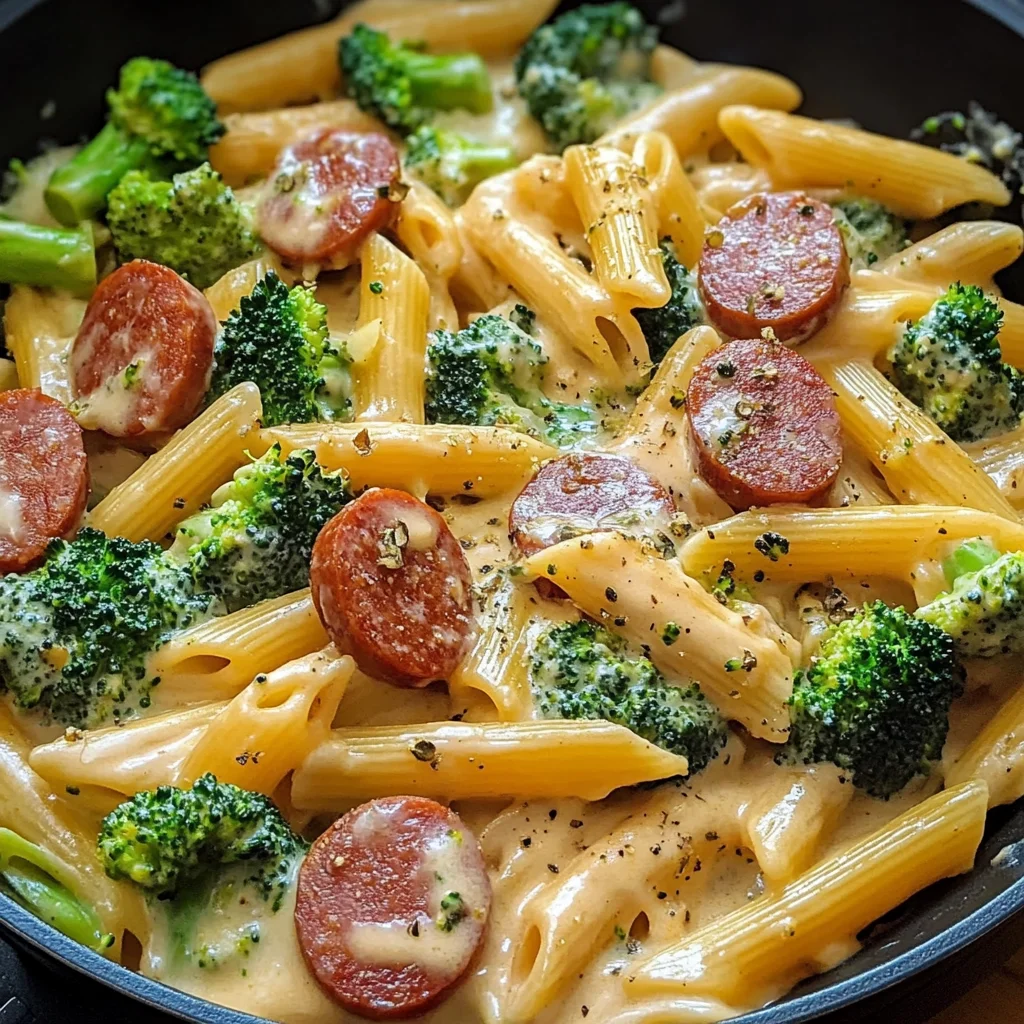Creamy Kielbasa Broccoli Skillet 30 Minutes Ultimate Delicious