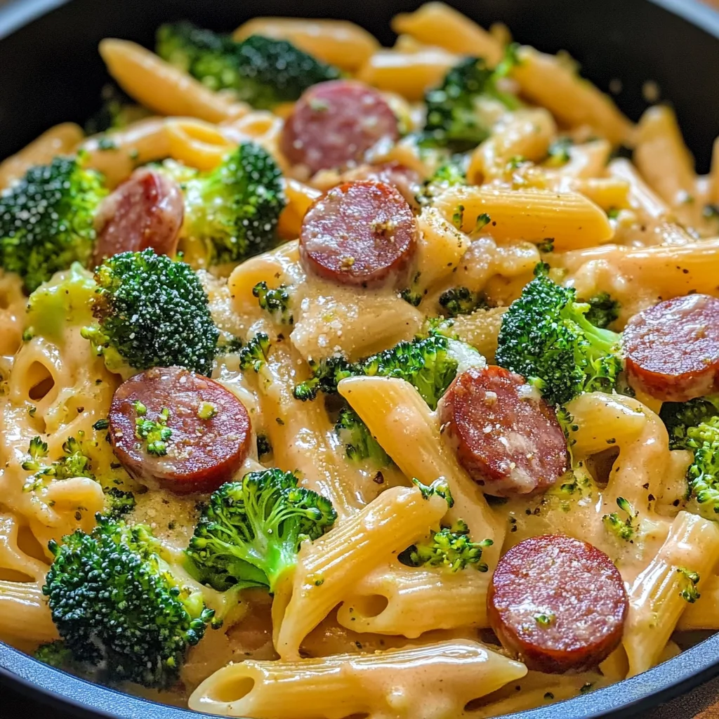 Creamy Kielbasa Broccoli Skillet 30 Minutes Ultimate Delicious