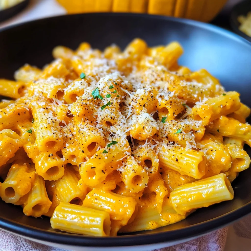 Creamy Parmesan Pumpkin Pasta