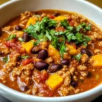 Crockpot Pumpkin Chili