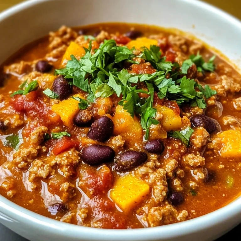 Crockpot Pumpkin Chili