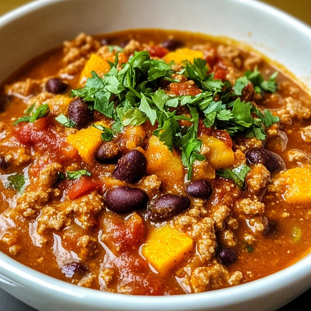 Crockpot Pumpkin Chili