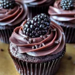 Dark Chocolate Blackberry Cupcakes: Indulge in a Decadent Dessert Delight