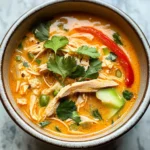 Easy Thai Coconut Chicken Soup
