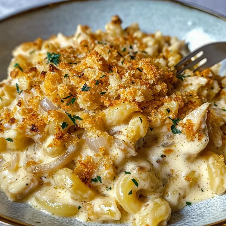 French Onion Soup Pasta Recipe