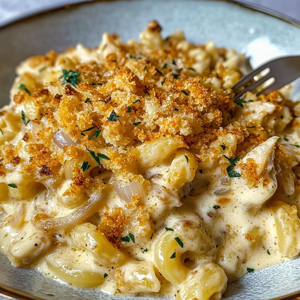French Onion Soup Pasta Recipe