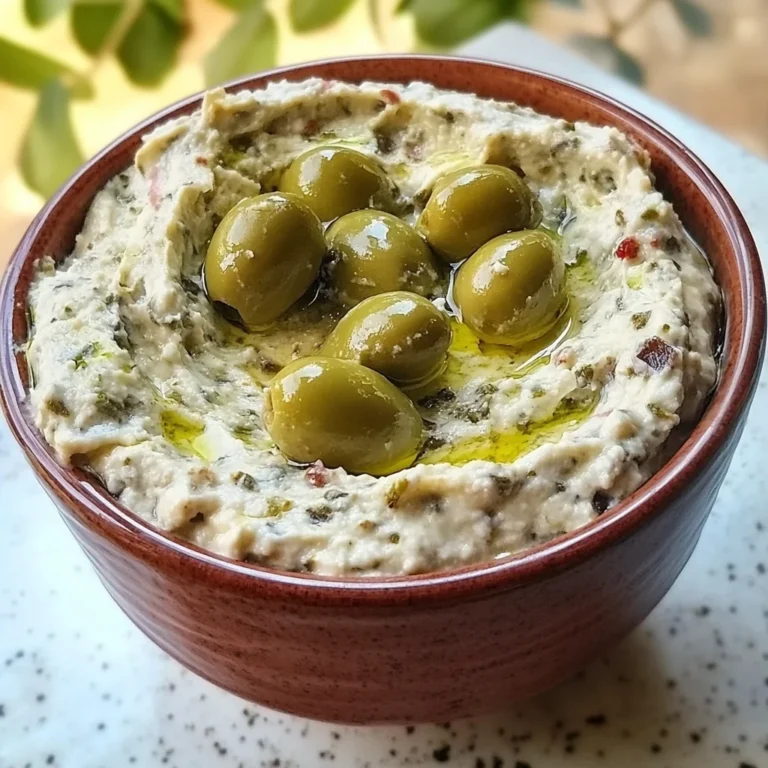Green Olive Dip – Easy Creamy Party Favorite