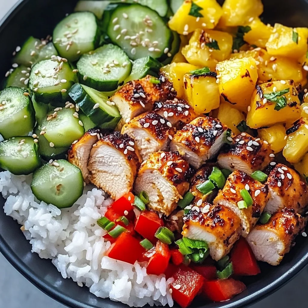 Hawaiian Chicken Bowl
