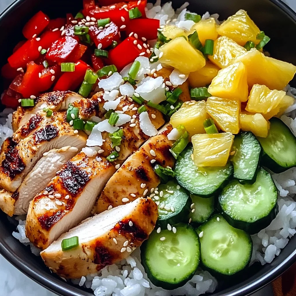 Hawaiian Chicken Bowl