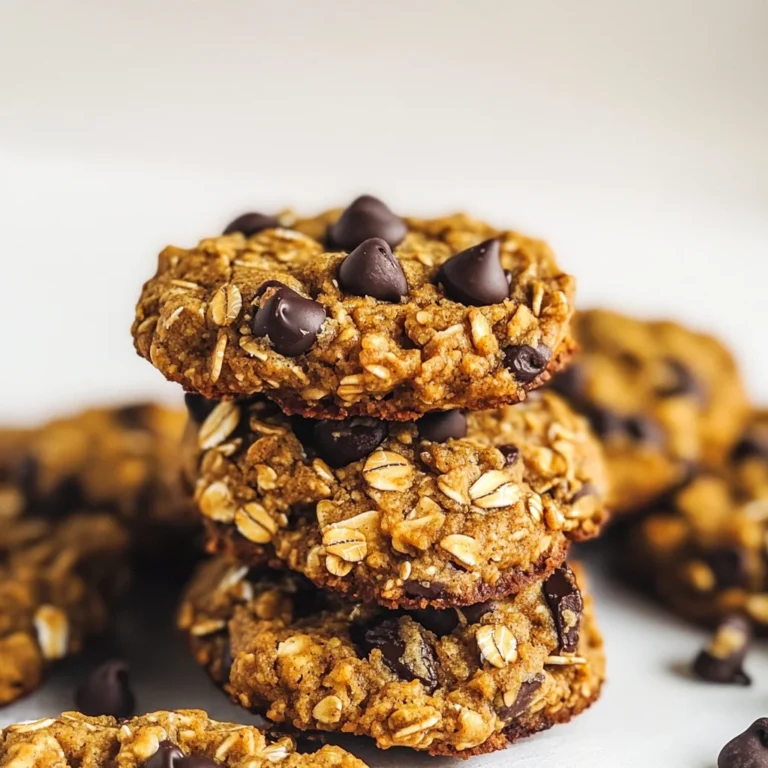 Healthy Pumpkin Oat Cookies