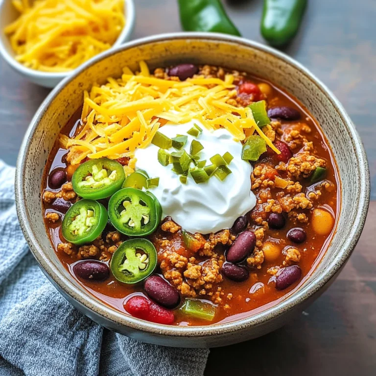 Healthy Turkey Chili
