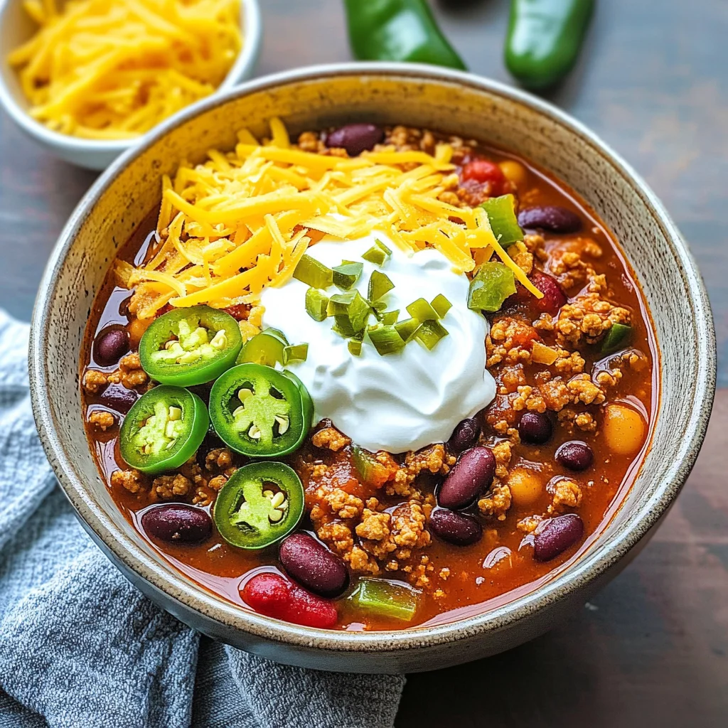 Healthy Turkey Chili