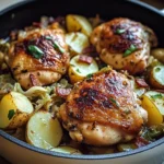 Irish Chicken with Cabbage and Potatoes