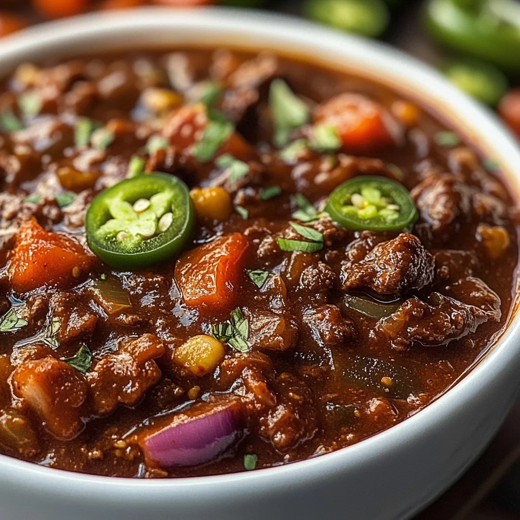Korean Chile Con Carne