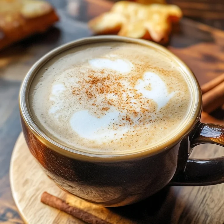 Maple Cinnamon Latte