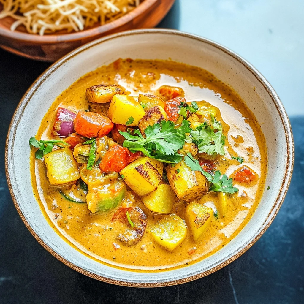 Massaman Curry with Roasted Potatoes