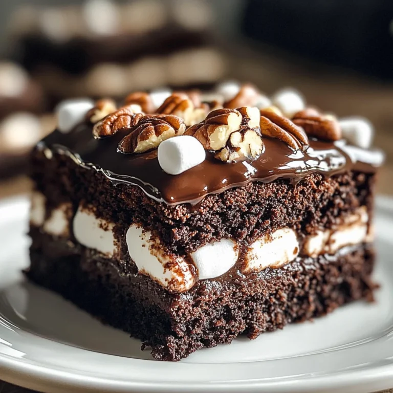 Mississippi Mud Cake