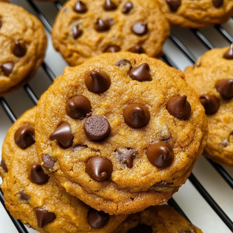 Old Fashioned Pumpkin Chocolate Chip Cookies