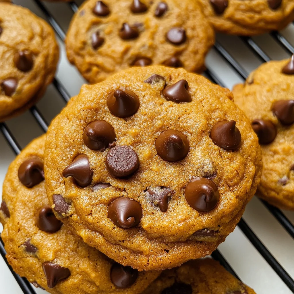 Old Fashioned Pumpkin Chocolate Chip Cookies