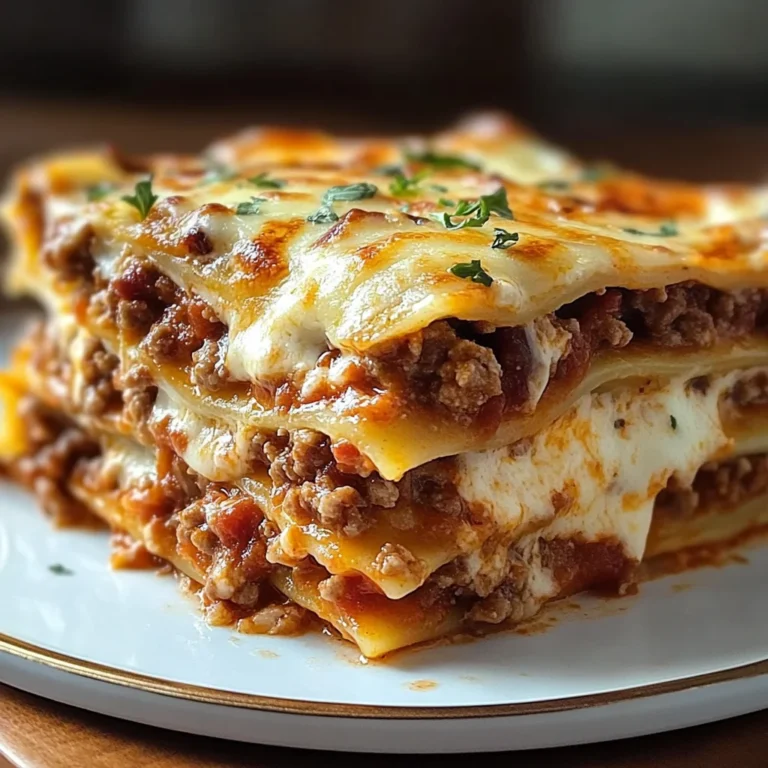 Parmesan Garlic Turkey Bacon Cheeseburger Lasagna Recipe