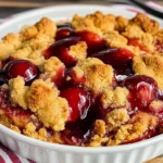 Peanut Butter and Jelly Cobbler