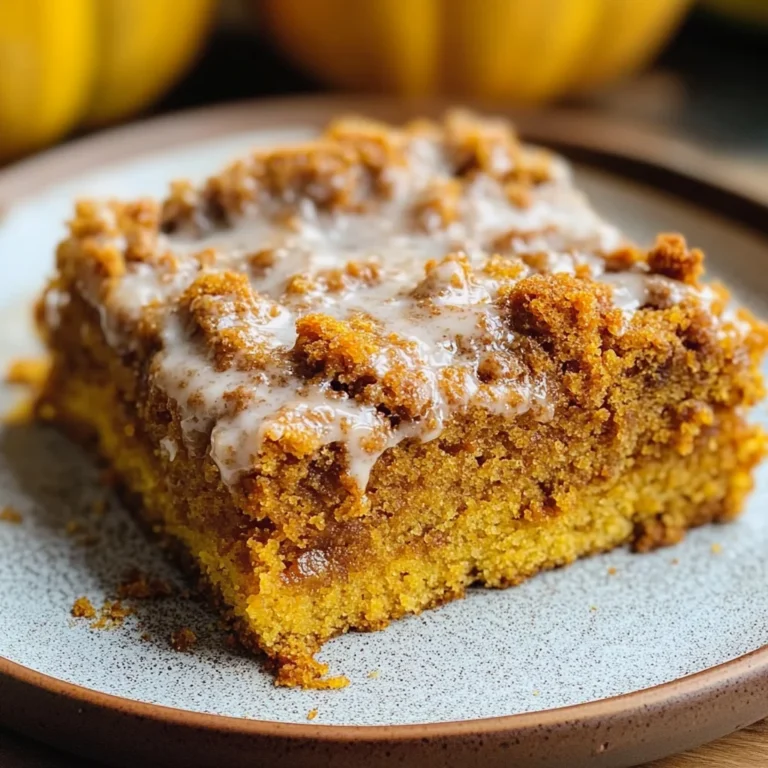 Pumpkin Coffee Cake