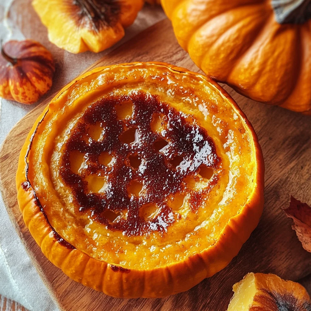 Pumpkin Crème Brûlée