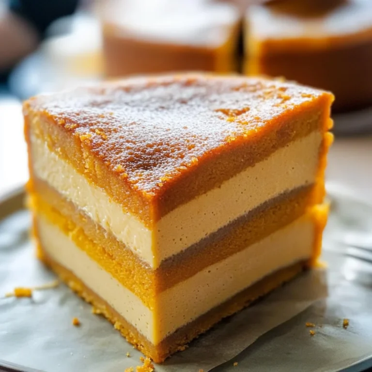 Pumpkin Magic Custard Cake Recipe