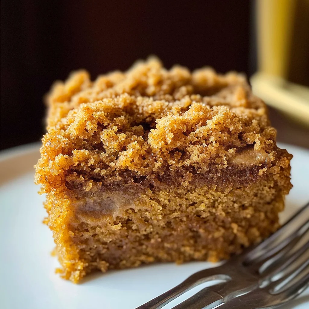 Pumpkin Spice Crumb Cake