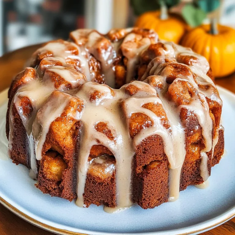 Pumpkin Spice Monkey Bread Recipe