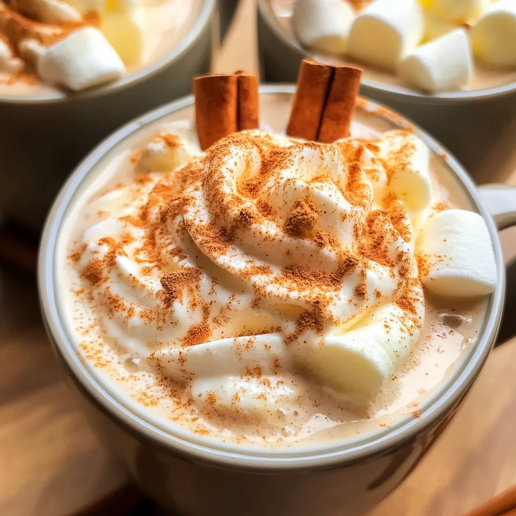 Pumpkin White Hot Chocolate