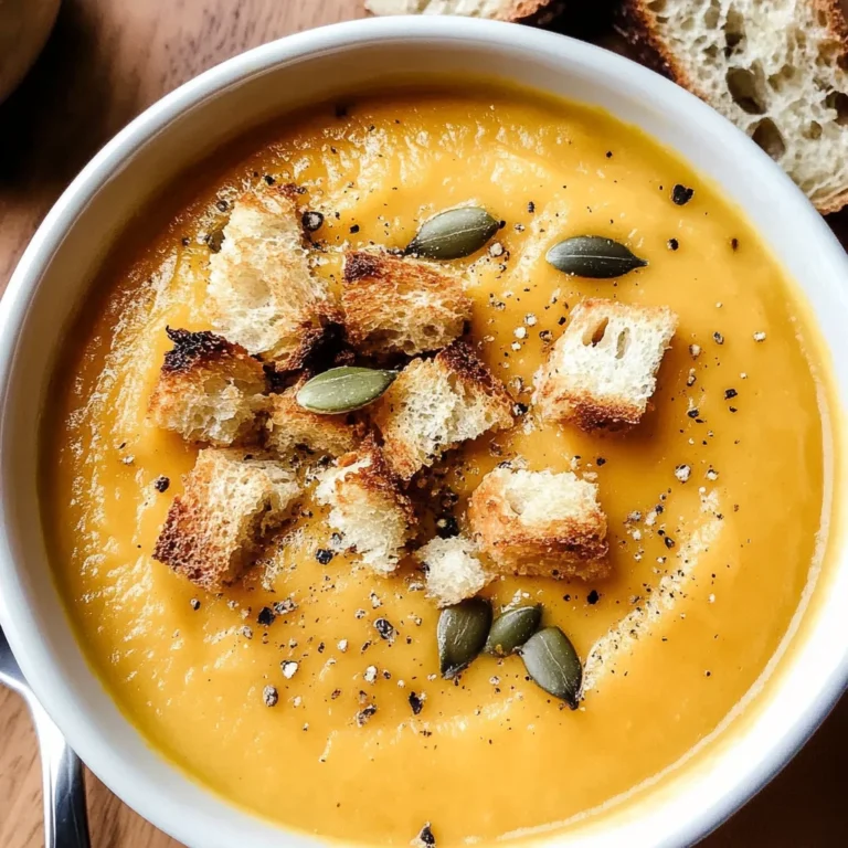 Roasted Butternut Squash Soup Recipe