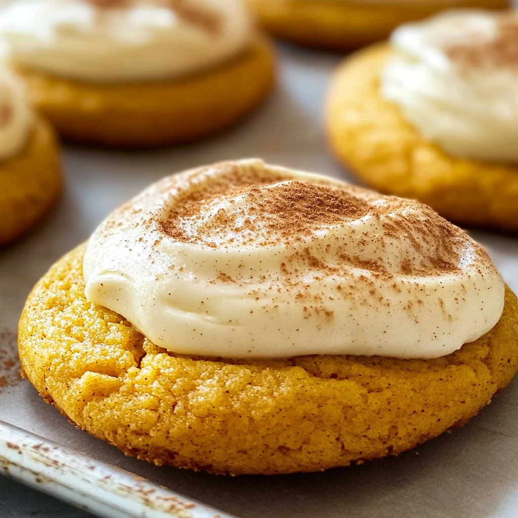 Soft Pumpkin Sugar Cookies Recipe